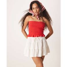 Gina Tricot Clothing Gina Tricot Mini Ruffle Skirt - Cream