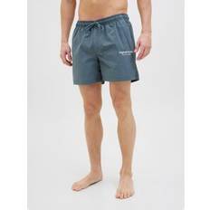 Jack & Jones White Swimwear Jack & Jones Regular Fit Swim Shorts