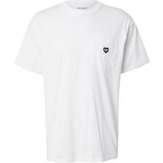 Carhartt WIP S/S Pocket Heart T-Shirt - White/Black