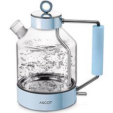 Ascot Glass Electric Tea Kettle 1.5L 2200W