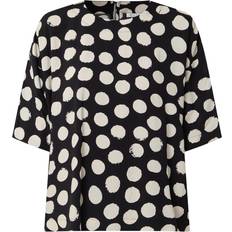 Prikkede Overdele Masai Bluse Degana - Beige