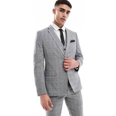 Formal Suit Jacket Co-Ord - Grey Check
