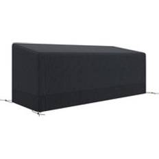 Garden & Outdoor Furniture OutSunny Rectangular Patio Furniture Cover 190x72x76cm Black