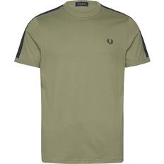 Fred Perry T-shirts on sale Fred Perry Taping Ringer T-shirt - Green