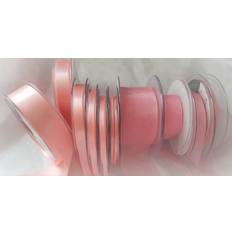 Pink Gift Wrap Ribbons Berisfords Pink Double Faced Satin Sheer Organza Ribbon 3mm to 50mm