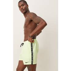 Nike Gula Badkläder Nike SWIM Logo Tape Lap 5" Volley Short - Grön
