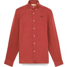 Timberland Skjortor Timberland Mill Brook Linen Shirt for Men - Red