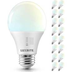 Light Bulbs Luxrite 60-Watt Equivalent A19 LED Light Bulb 16-Pack