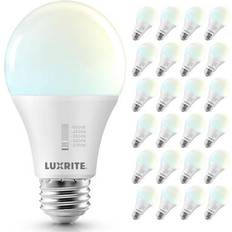 Light Bulbs Luxrite 75-Watt Equivalent A19 LED Light Bulb 11W 1100LM 24-Pack