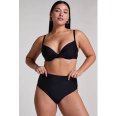 Polyamid Bikinitrusser Hunkemöller Luna Shaping Cheeky - Black