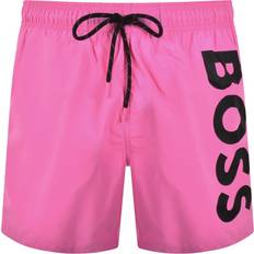 Pink Swimming Trunks BOSS Octopus Swim Shorts - Pink