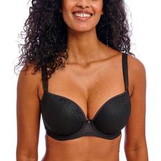 Kläder Freya Love-Haze Moulded Plunge Bra - Black
