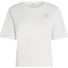 Women's Summer Musthaves Back Print T-Shirt - Vit