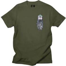 Moose Knuckles Men Tops Moose Knuckles Rum Beardy Man T-Shirt - Dark Green