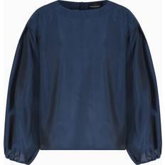 Emporio Armani Blouses Emporio Armani Shiny Muslin Balloon Sleeve Blouse