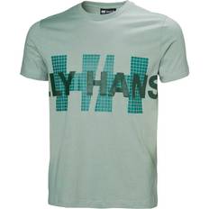 Helly Hansen Men's Core Graphic T-shirt 2.0 - Eucalyptus Green