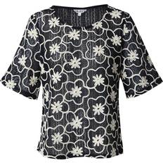 Object Blusar Object Collectors Item Objcalla S/S Re Top - Black