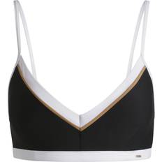 Bikinioberteile BOSS CODES Bralette Bikini-Top - Schwarz/Weiss