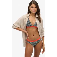 Superdry Bikinis Superdry Bikinihose - Blau/Grün/Orange/Weiß