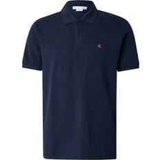 Calvin Klein Pikétröjor Calvin Klein Cotton Piqué Polo Shirt - Blue