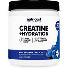 Blue Raspberry Creatine Nutricost Creatine Monohydrate Hydration Blue Raspberry Flavored 30 Servings
