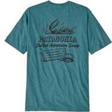 Patagonia Men's Aquatic Action Organic T-Shirt - Wetland Blue