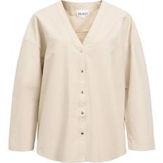 Silke/Siden Blusar Object Objyale L S Oz Shirt E Ss Fair - Tofu