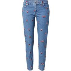 Only ONLHUSH Jeans - Blue Denim/Oliven/Lyser