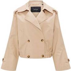Unisex Kappor & Rockar Opus Trenchcoat Hedie Dames - Beige