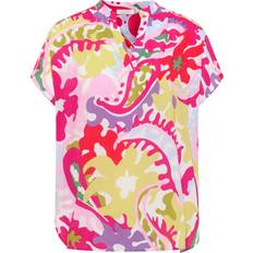 Eterna L Bluser Eterna T-shirt Blouse - Rose Printed