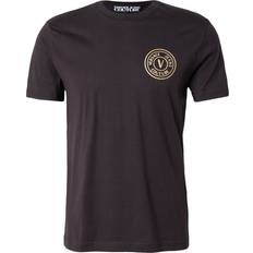 Versace Jeans Couture Slim Fit Logo T Shirt - Black