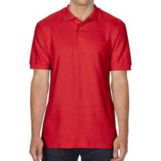 Red - Unisex Polo Shirts Gildan Unisex Adult Sports Polo Shirt - Red