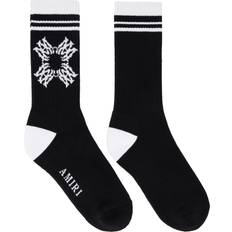 Amiri Underwear Amiri MA Quad Socks - Black White