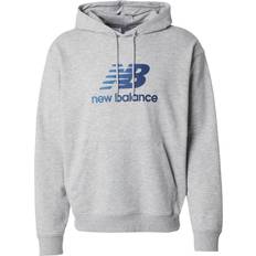 New Balance Tröjor New Balance Sport Essentials French Terry Gradient Logo Hoodie - Grå