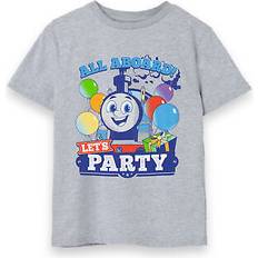 Thomas & Friends Let's Party T-Shirt Mit Kurzen Ärmeln - Grau