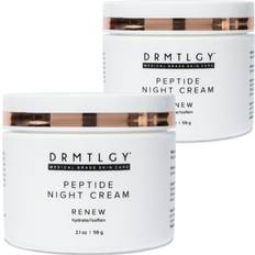 DRMTLGY Peptide Night Cream Face Moisturizer 21 oz 2 pack