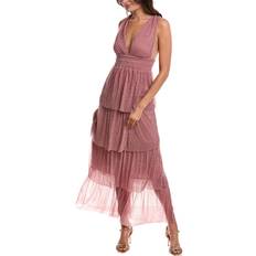 Bebe Bebe Tiered Maxi Dress