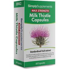 Simply Supplements Milk Thistle Max Strength Capsules Capsules 60 pcs