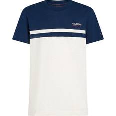 Tommy Hilfiger T-shirts Tommy Hilfiger Monotype Colourblock Tee - Navy