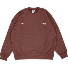 Copper Tops Nike Oversize Logo Sweatshirt Copper - Copper/White