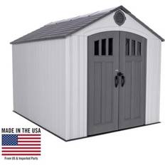 Lifetime Classic 8 Ft x 10 Ft Outdoor Storage Shed (Building Area )