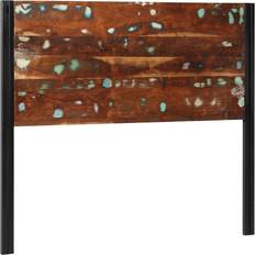 Beds & Mattresses Astoria Grand 180 cm Solid Wood Reclaimed And Iron 100cm H x 120cm W x 2cm D Headboard