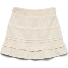 Grå Nederdele Vero Moda Vmpretty Kort Nederdel - Beige