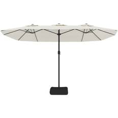 Ebern Designs Parasol With LED Light Double Head 449 x 245 cm