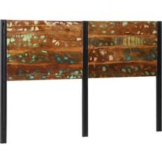 Beds & Mattresses Astoria Grand 180 cm Solid Wood Reclaimed And Iron 100cm H x 160cm W x 2cm D Headboard