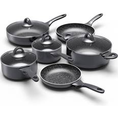 10 Piece Stainless Steel Black