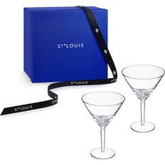 Saint Louis Set of 2 Cocktail Glass
