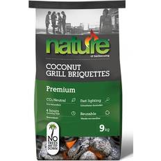 Grillbriketter Nature Grillbriketter Premium 9Kg Värmelogg Pall