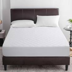 White Noise Bedding Fitted Protector Case Pack Small Double Mattress Cover