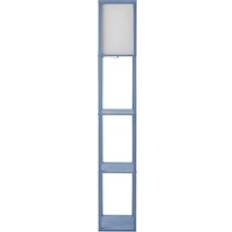 Struttura Pastel Wood Shelving Square with Fabric Shade